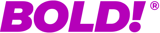 Bold Logo magenta color