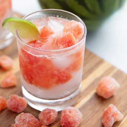 Frozen fruit cocktail