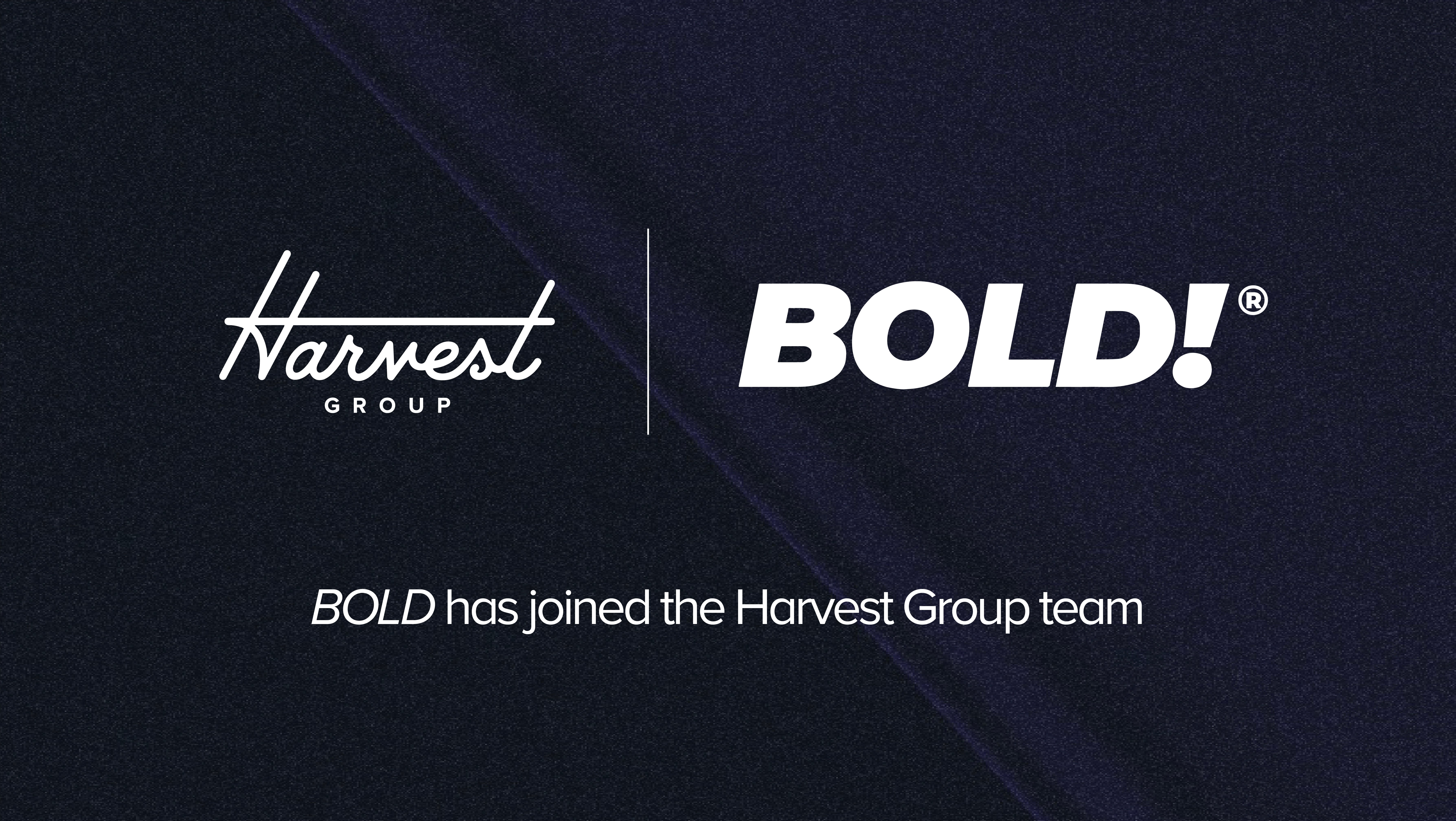 Harvest Group Acquires BOLD, Expanding Media, Creative and Shopper Marketing Capabilities